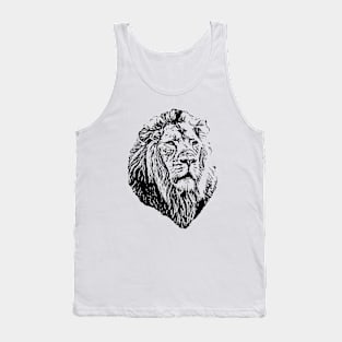 Lion portrait Tank Top